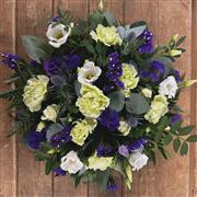 Purple, Lime &amp; White Posy Pad