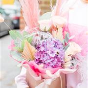 Mixed Fresh &amp; Dry Contemporary Bouquet