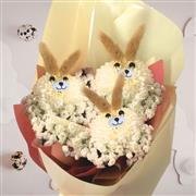 Easter Bunny Flower Gift